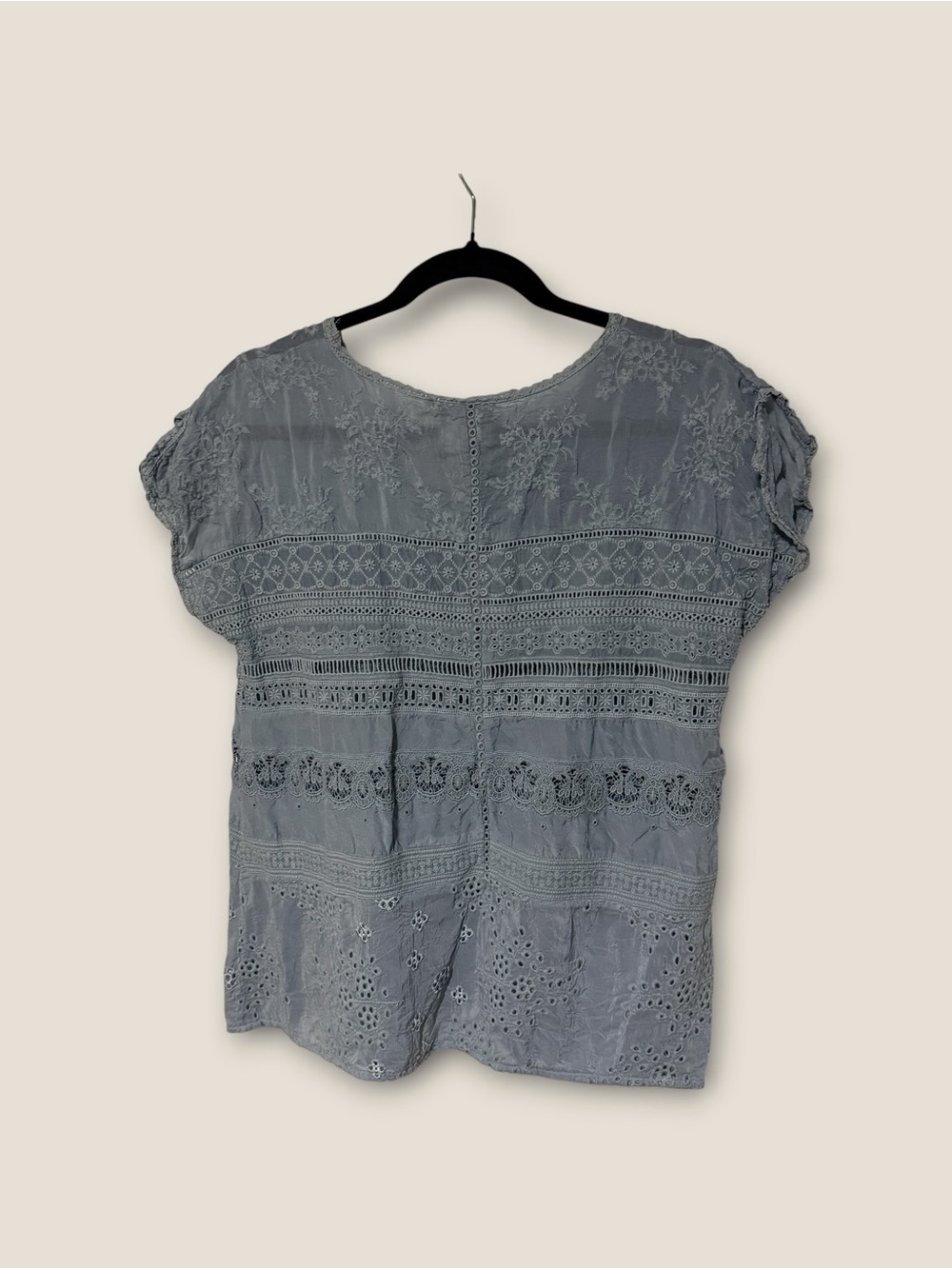 Johnny Was everyday embroidered top